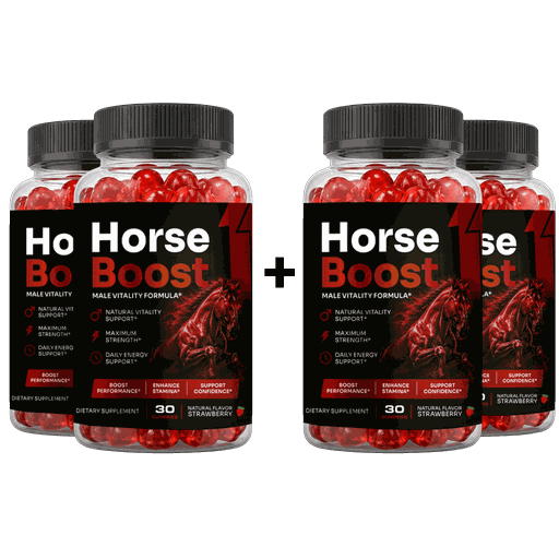 4 bottle Horse Boost package